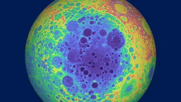 Hatalmas tömegű fémet találtak kutatók a Hold köpenyében